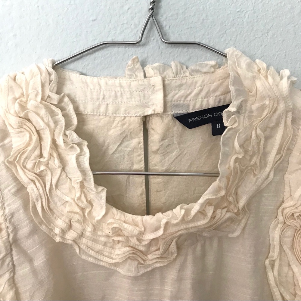 French Connection Ruffle Blouse - Picture 2 of 5